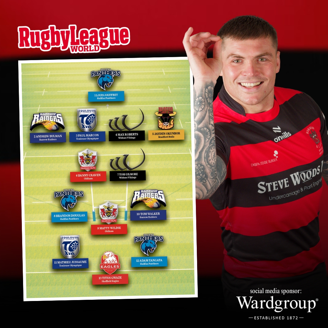 Barrow Raiders (@barrowraiders) on Twitter photo 🤩 <a href="/Andrewjbulman/">Andrew</a> and <a href="/TomWalker2512/">Tom Walker</a> have been named in March's <a href="/rlworld/">Rugby League World</a> Betfred Championship Team of the Month 👏
Very well deserved, lads!
🛒 totalrl.com/shop/ 🤩 <a href="/Andrewjbulman/">Andrew</a> and <a href="/TomWalker2512/">Tom Walker</a> have been named in March's <a href="/rlworld/">Rugby League World</a> Betfred Championship Team of the Month 👏
Very well deserved, lads!
🛒 totalrl.com/shop/
