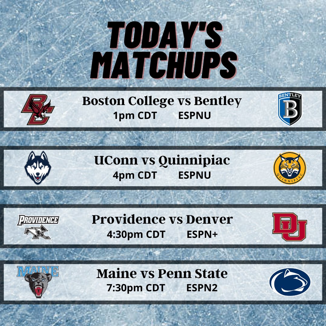 How about those games yesterday! Hopefully this slate is just as good! Here is when/where to watch each matchup.