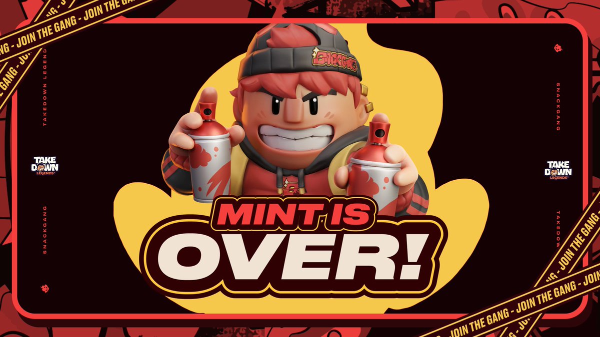 Mint is officially closed, Legends! 🛑🚨

Didn’t secure Agent S in time? No worries, there’s still a chance!

Head to the Marketplace and grab yours before they’re gone for good. 👀🔥

🔗 takedownlegends.gg/marketplace