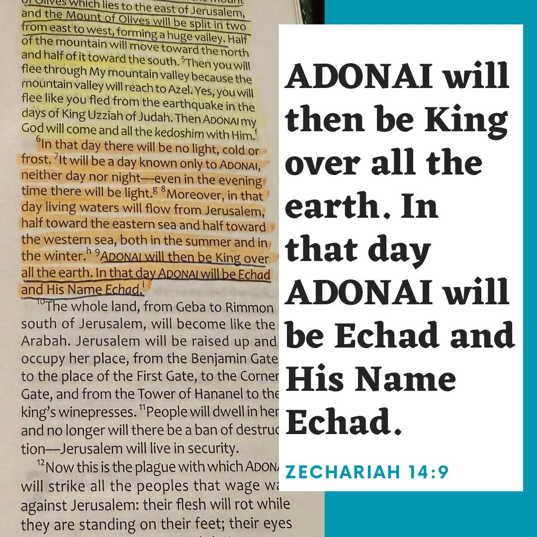 ravdaveed's tweet image. Can we just fast forward? #Zechariah14v9 #TLV #TLVBible
•
#WWL #WordAsAWayOfLife #CoffeeAndTheBible #Discipleship #CamperLife