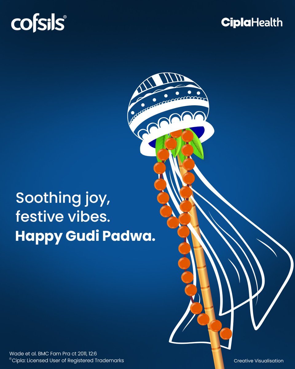 New Year, New Beginnings, No Sore Throats! Stay festive with Cofsils! 🎉 #GudiPadwa​

#Cofsils #Cipla #QuickRelief #HappyGudiPadwa #GudiPadwa2025 #SoreThroat #FlyHigh #FestivalRelief #Mulethi #Orange #LemonHoney #GingerLemon