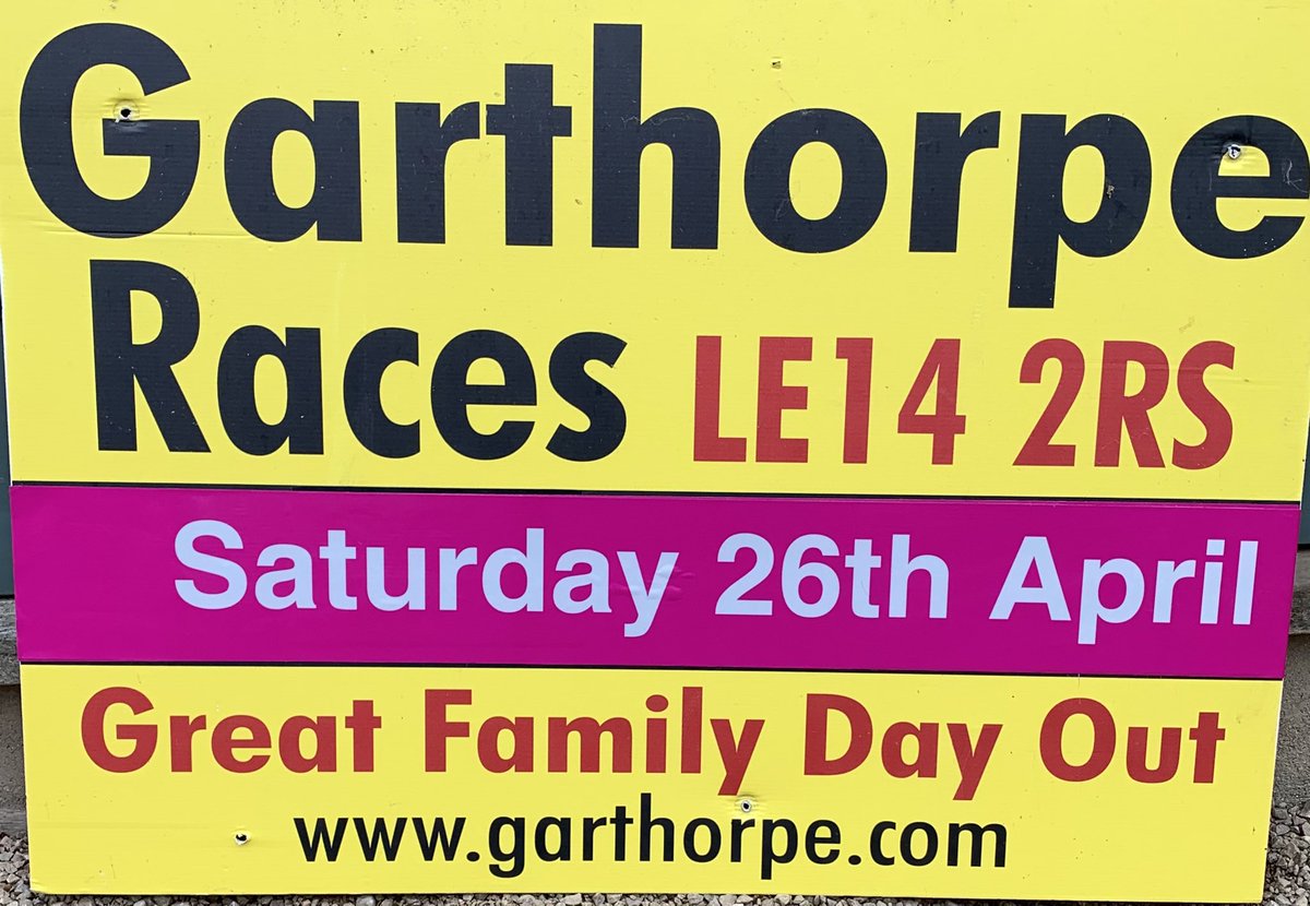 E-tickets are available from midlandspointing.com £15 pp under 16’s free. The course WILL be watered as and when necessary for this fixture <a href="/THEPPORA/">PPORA</a> <a href="/meltontimes/">Melton Times</a>