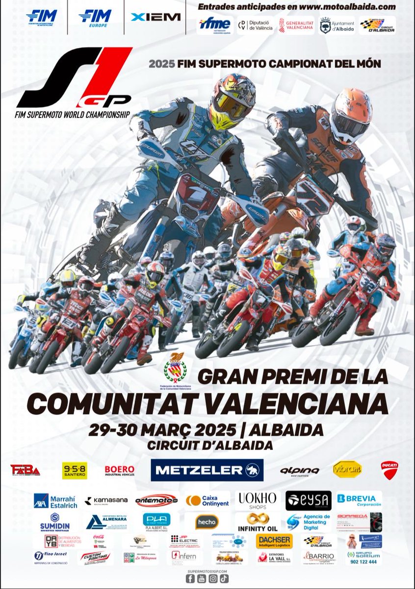 Rober1709033's tweet photo. Aquest cap de setmana mundial de supermoto a Albaida, l’únic d’aquesta modalitat al nostre país en aquest 2025 🏁

@apunt_media @apuntnoticies @apuntesports https://t.co/3X3KwMZinp