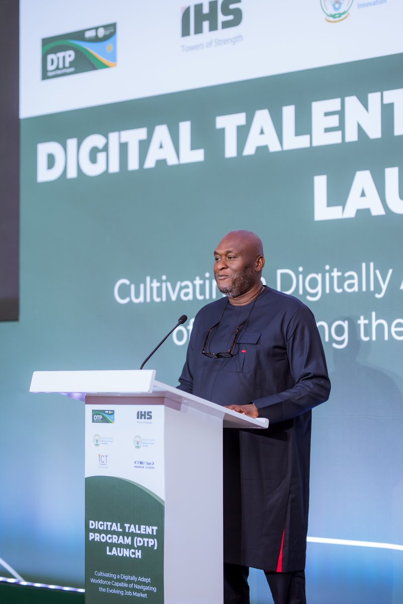 RwandaICT's tweet image. “The future is digital, and we are honored to be part of making it a reality in Rwanda. Thanks to the government for creating the space to make this happen!” _ Mr. @kunleIluyemi, Managing Director of IHS Rwanda

#1MRC #DigitalTalentProgram