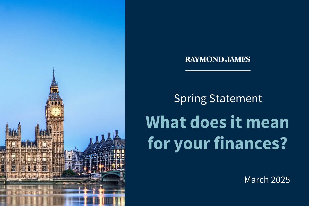 RaymondJames_UK's tweet image. Our #SpringStatement article highlights the key points from the Chancellor’s recent announcement, outlining what it means for you ahead of the upcoming tax year.
Read more at raymondjames.uk.com/article/spring…
#RaymondJamesUK #SpringStatement2025