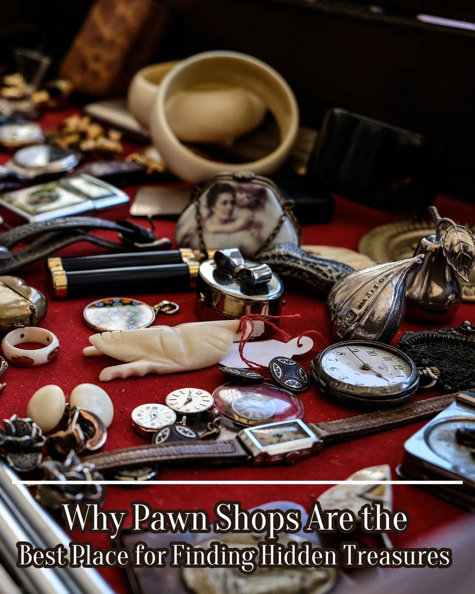 999Collectibles's tweet image. Pawn shops = hidden treasure! From rare watches to vintage jewelry, these spots are full of surprises and amazing finds. With the right eye, you can score incredible deals and preserve history. 
#PawnShopFinds #HiddenTreasures #RareWatches #VintageJewelry