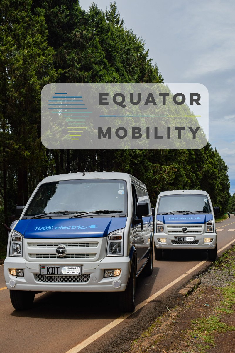 Exciting News!

<a href="/equatormobility/">Equator Mobility</a>  is thrilled to welcome Kenya’s first fully electric DFSK EC35 vans.

This marks a major step towards sustainable and cost-efficient commercial transport in the region.

Stay tuned for more updates.🌍🔋

#SustainableBusiness #Equatormobility