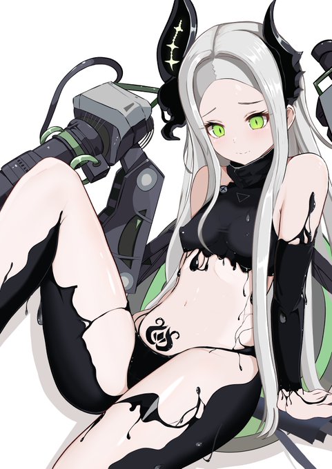 レヴィアタン描いた レヴィアタンとベヒモスコンビ好き #NIKKEfanart #NIKKE #メガニケ #レヴィアタン