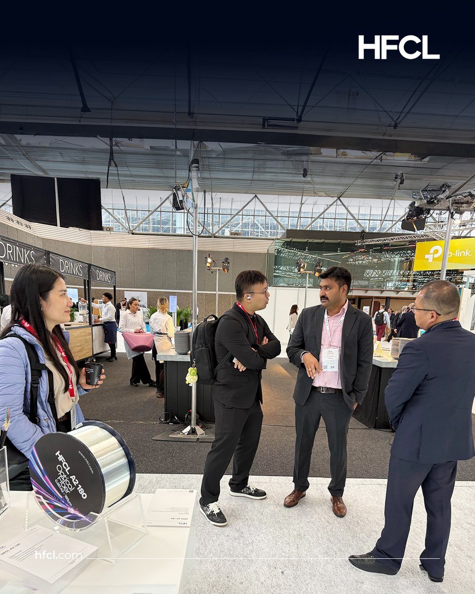 hfclg's tweet image. The FTTH Conference 2025 has come to an end! 

Relive the highlights as we showcased the future of fiber. Until next time! 

#HFCL #FTTHConference #FiberInnovation