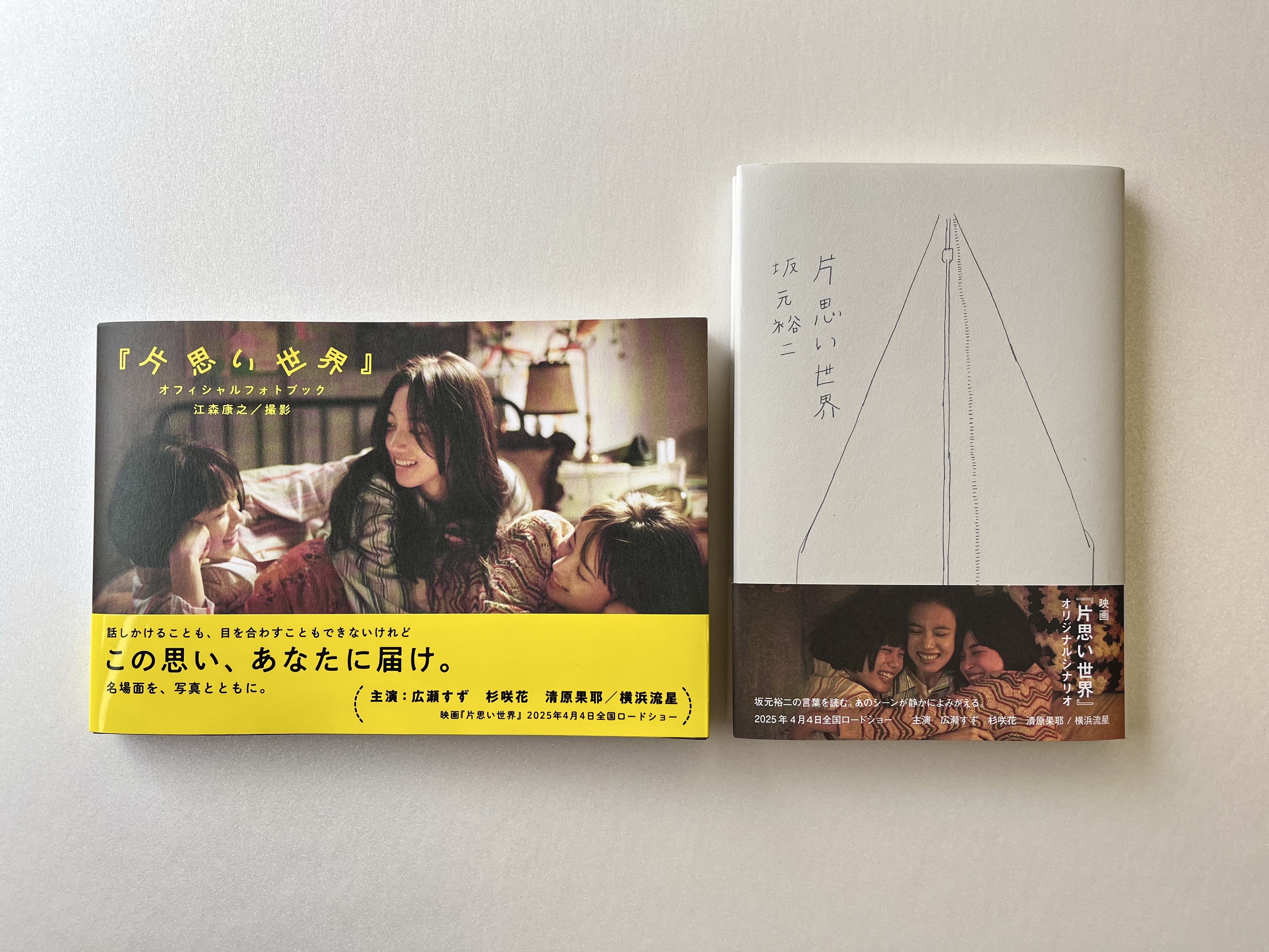 ★映画『片思い世界』★オフィシャルブック シナリオ＆写真集発売POP全６点セット ☆映画『片思い世界』☆オフィシャルブック シナリオ＆写真集