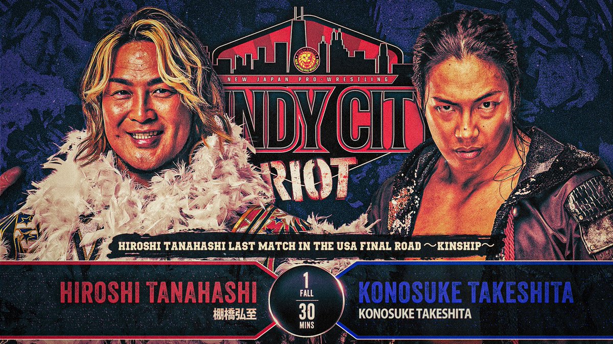 njpwglobal's tweet photo. Windy City Riot is TWO WEEKS AWAY!
#ACEvsALPHA- Tanahashi's FINAL US match!
🐺Ishii vs Gabe Kidd- the ultimate Dog Fight!
🏆ZSJ and Finlay's New Japan Cup rematch could be for the world title!
And MUCH more!
TIX:
https://t.co/W5a11eBxZW
#njriot https://t.co/fas7DA6Ivk