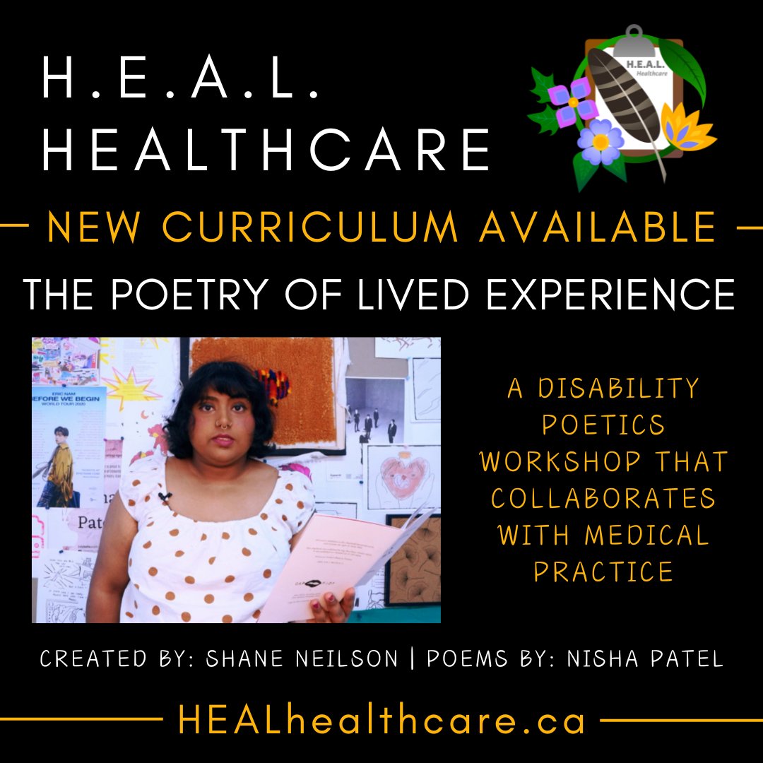 Shane Neilson (@sneilsonwwh) on Twitter photo So much material available on the Health Arts & Research Centre site to reconcieve health care. Like this: healhealthcare.ca/projects/the_p… A disability poetics workshop for health care providers! <a href="/MacMedWRC/">McMaster University - Waterloo Regional Campus</a> So much material available on the Health Arts & Research Centre site to reconcieve health care. Like this: healhealthcare.ca/projects/the_p… A disability poetics workshop for health care providers! <a href="/MacMedWRC/">McMaster University - Waterloo Regional Campus</a>