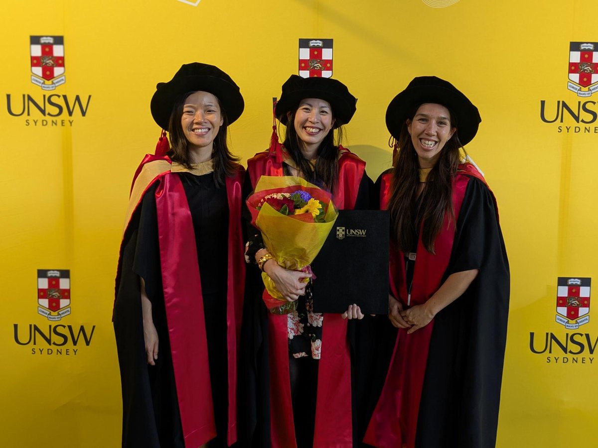Dr Cheung 🥳🥳🥳
Celebrating the graduation of this amazing student who worked so hard over the past 4 years.

With 5 papers from her PhD, she thoroughly deserves those two letters before her name. 🤩