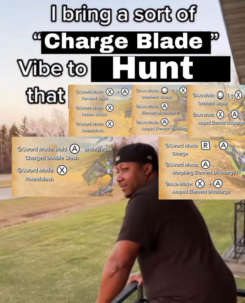 MidnightBoshi's tweet image. "Charge blade isn't that difficult"

The Humble Charge Blade combos: