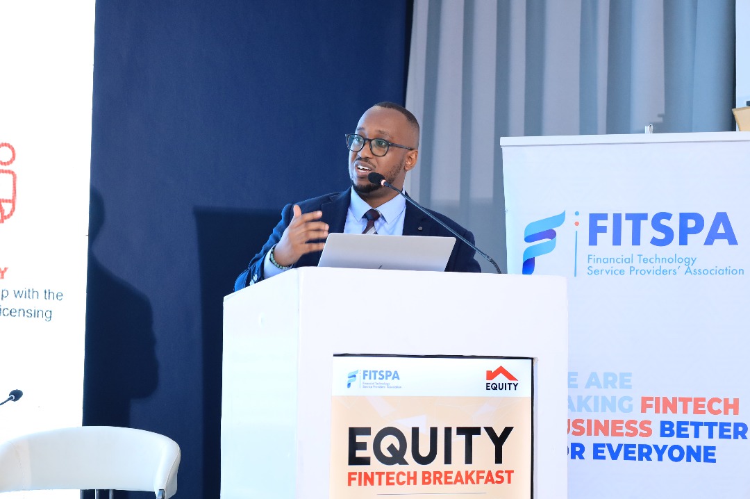 ChimpReports's tweet photo. Business news: The Equity Bank Fintech Breakfast is underway at Golden Tulip Hotel in Kampala.

Josh Mandela, Manager Business Integrations says, "At Equity Bank, our 50 branches, 10,000+ agents, and mobile channel with 1M+ customers facilitate easy collections. #ChimpBusiness https://t.co/xM9ULMcYSu