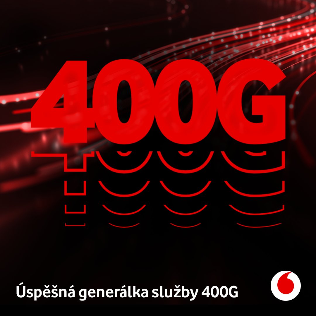 Jakou rychlostí to lze napálit mezi Prahou a Ostravou? Pod minutu! Alespoň rychlostí 400 Gb za sekundu, kterou jsme nedávno právě na téhle trase otestovali. Pro detaily o 400G zkoušce zamiřte ideálně rovnou na náš VELKOblog: vodafone.cz/velkoblog/novi…