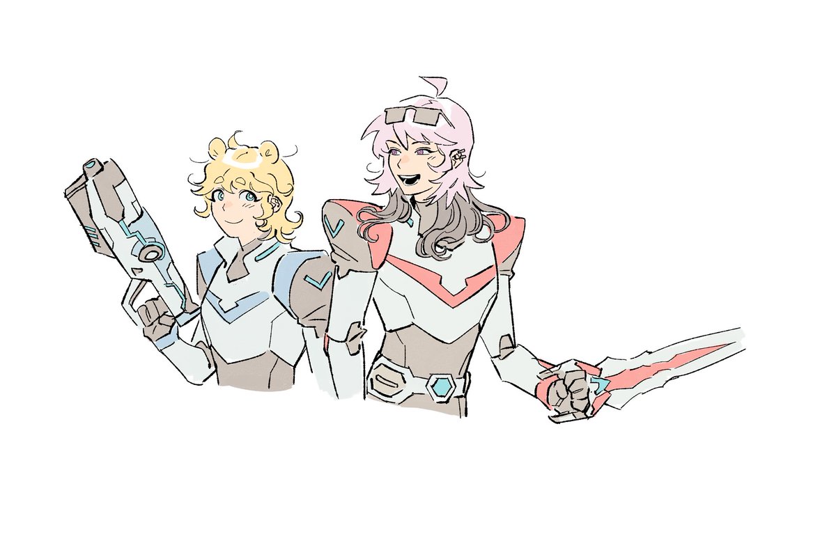 apolocelot's tweet image. voltron au sparkle from 2024