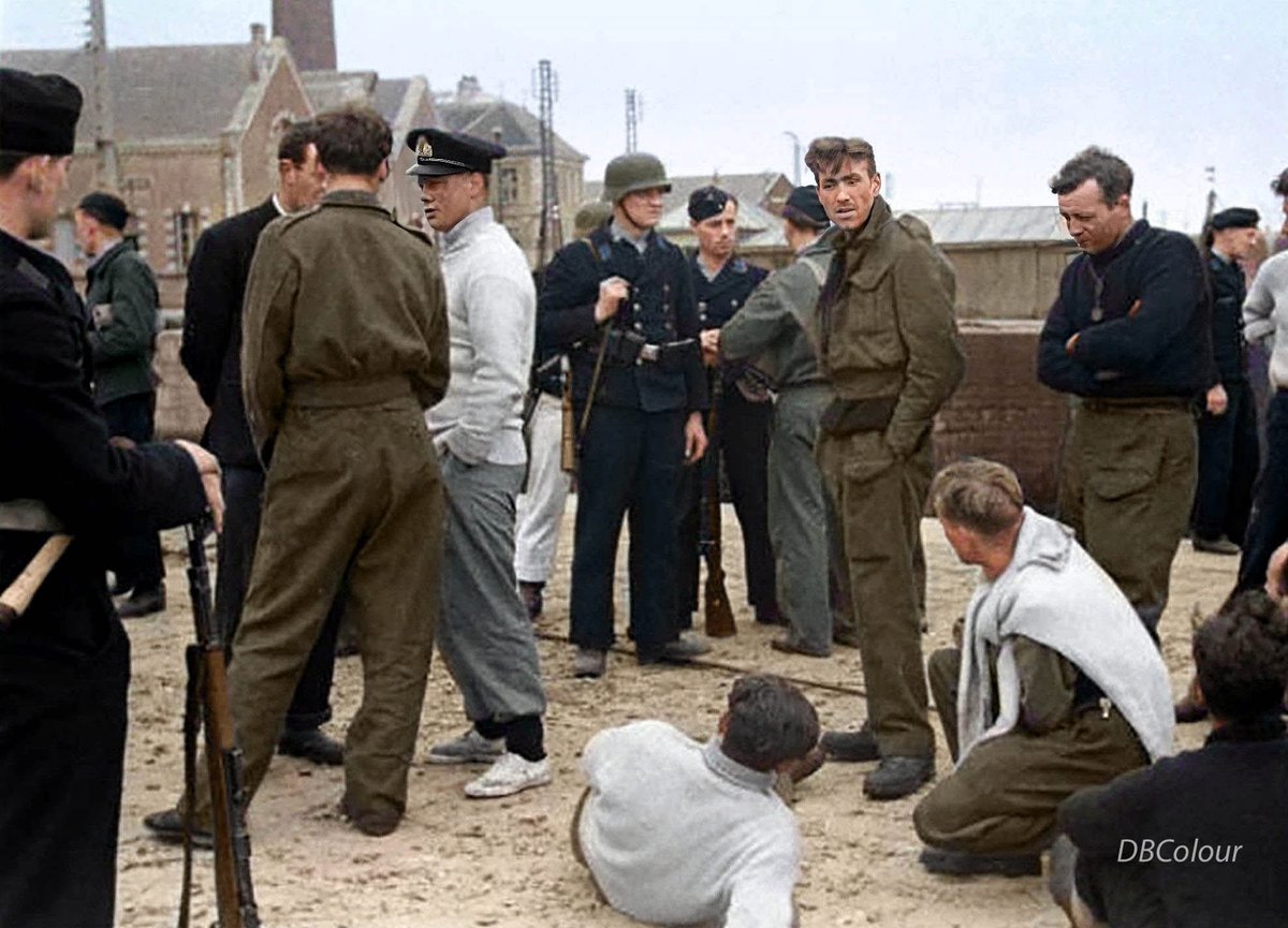 colour_history's tweet image. St Nazaire Raid, 28th March 1942