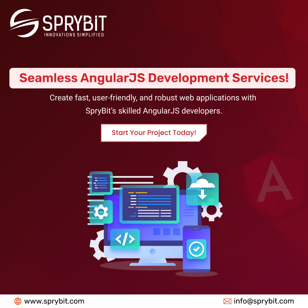SpryBit's tweet image. Build interactive and responsive web apps with our AngularJS Development Services! 🚀 Hire skilled developers to elevate your business. Start Your Project Today!

For more details. - sprybit.com/angularjs-deve…

#AngularJSDevelopment #AngularJSDevelopmentCompany #SpryBit