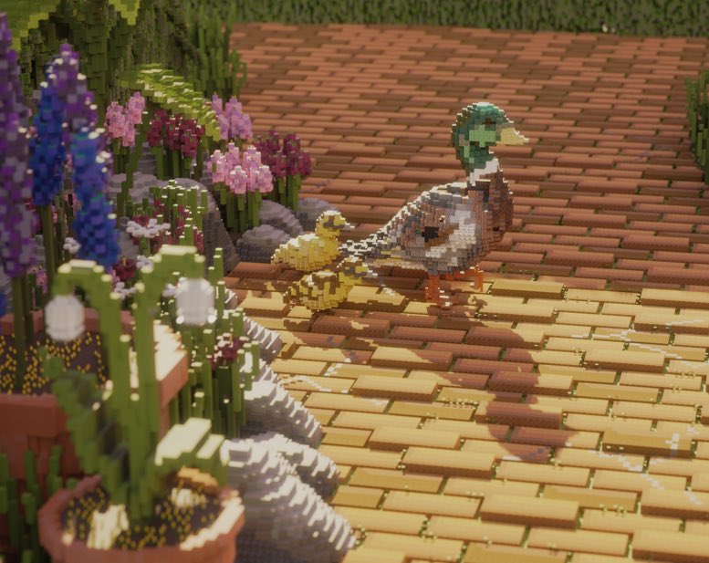 An afternoon walk

#minecraft建築コミュ #minecraftbuilds #minecraft

( the birds are not my own, they are by <a href="/wuorm__/">Hope</a> )