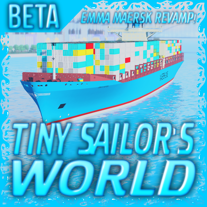 BuilderDevElite's tweet image. -TSW: "EMMA MAERSK REVAMP!" Update V6.3.5 Released! New Ship Revamp: "Emma Maersk"; Bug Fixes &amp;amp; New Game Icon!  #Roblox #RobloxDev #indiedev #gamedevs