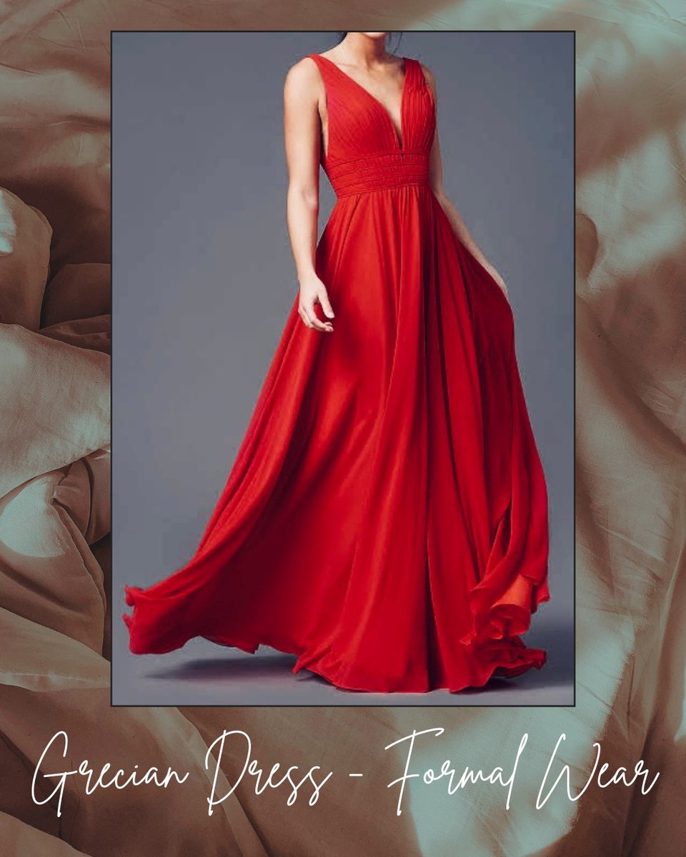 Metunyaa's tweet photo. Outfit No : 13
Grecian Dress - Formal Wear

Grecian dress occasions : 
1. Wedding
2. Gala
3. Formal
4. Redcarpet
5. Dinner
6. Ball
7. Reception
8. Ceremony
9. Opera https://t.co/GksS83wMOv