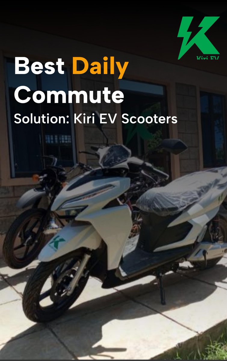 Electric scooters from Kiri revolutionize your daily commute! 🌍💨

Why choose Kiri EV? Our scooters are eco-friendly, producing zero emissions while saving you money on fuel. They offer unmatched convenience with lightweight designs, allowing you to navigate traffic effortlessly