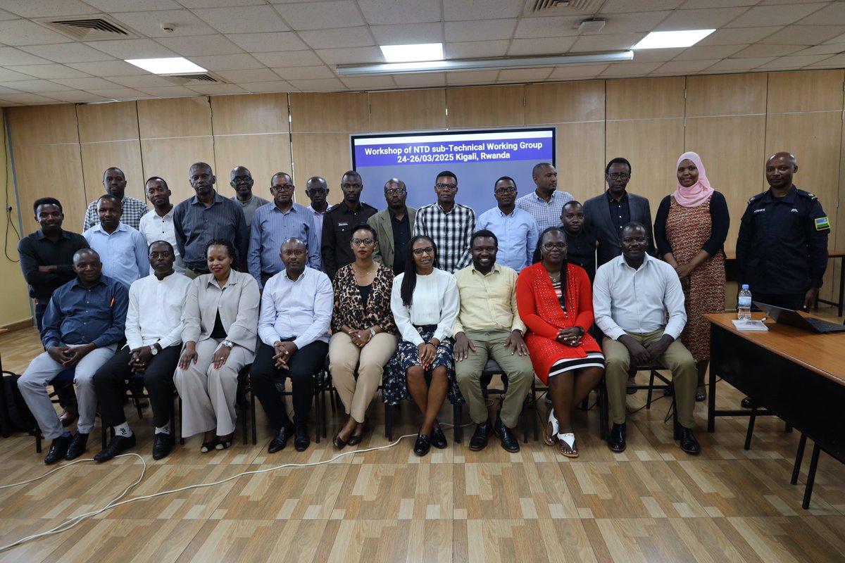 WHO Rwanda (@whorwanda) on Twitter photo With <a href="/RBCRwanda/">Rwanda Biomedical Centre</a>, <a href="/WHORwanda/">WHO Rwanda</a> co-chairs the neglected tropical diseases (NTDs) TWG, which coordinates partners in NTD programming. The NTD TWG met to review implementation of interventions incl. Skin NTD interventions for #PHCs, WASH strategies & development of the 2025 Action Plan With <a href="/RBCRwanda/">Rwanda Biomedical Centre</a>, <a href="/WHORwanda/">WHO Rwanda</a> co-chairs the neglected tropical diseases (NTDs) TWG, which coordinates partners in NTD programming. The NTD TWG met to review implementation of interventions incl. Skin NTD interventions for #PHCs, WASH strategies & development of the 2025 Action Plan