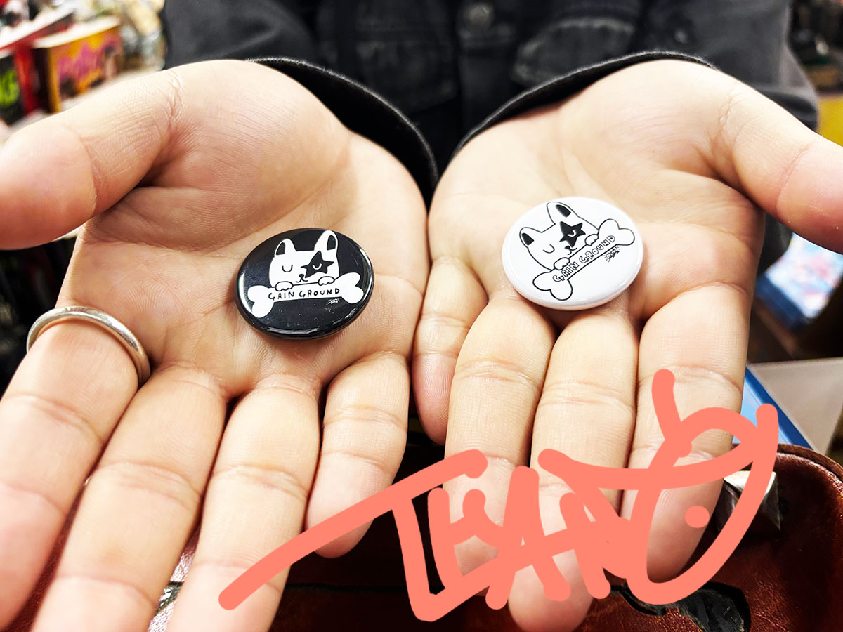 GAIN ゲーム・おもちゃ・グッズ サバシスター 缶バッジ