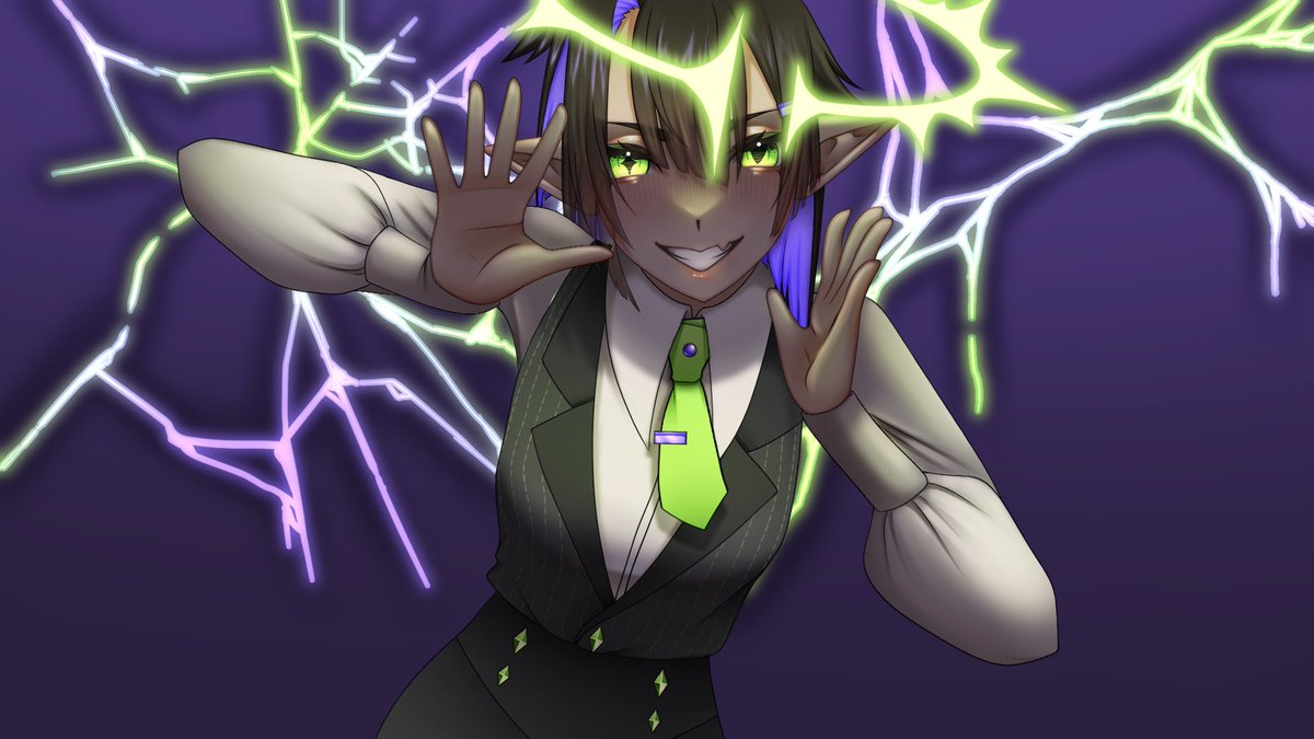 ✦✧✧ᴀʀᴇ ʏᴏᴜ ʀᴇᴀᴅʏ ꜰᴏʀ ᴛʜᴇ ᴊᴏᴜʀɴᴇʏ?★
So much planned, a lot prepped already, almost done - stay tuned! 💚✨️

🎨 by @/VeeveeJust ‿ @/oriinis 
#Ezekhiart ‿‿ #Vtuber ‿‿ #VtuberEN