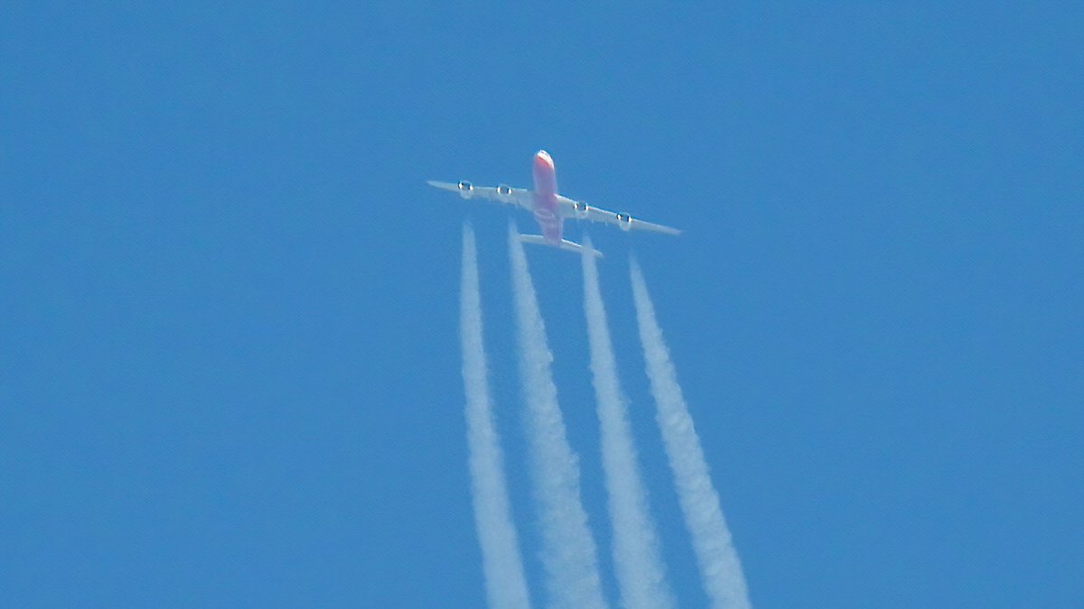 EHSBspotter's tweet photo. I spotted the very beautiful Turkish Government Airbus A340-542 TC-CAN #TRK7 over the Netherlands this morning, returning from New York JFK.
#NLspot https://t.co/JtZZ9IT3cL