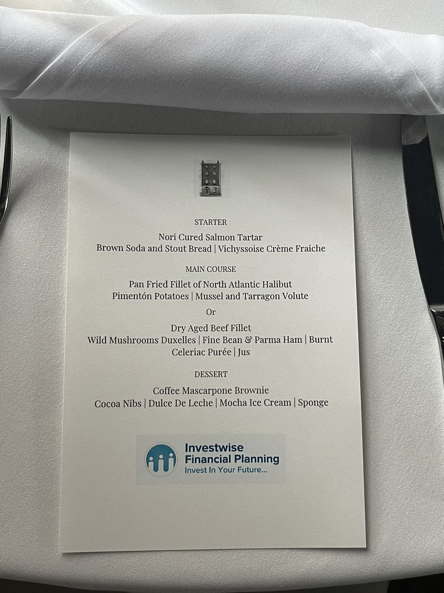 InvestwiseFP's tweet image. Our spring lunch event at the fabulous 25 Fitzwilliam Place. Clients were treated to an insightful business presentation from Stuart Fitzgerald. Great to have a full house of 60 clients for the day.