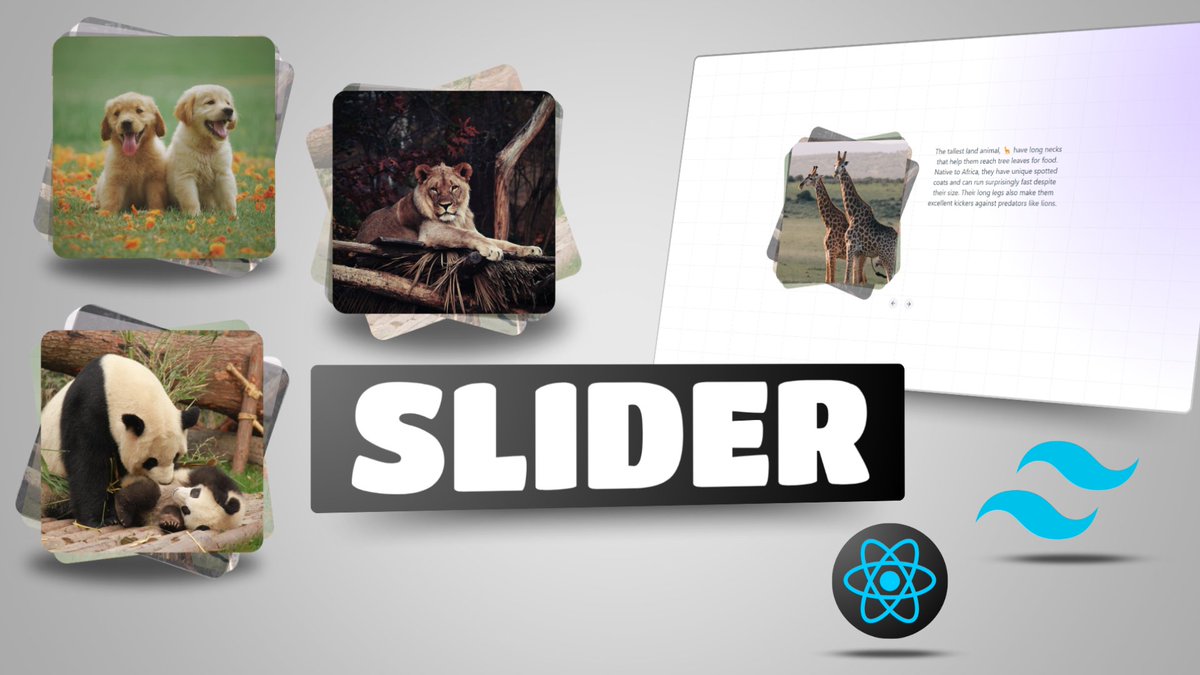 CodeAndCreateee's tweet image. Want to add a clean, smooth, and customizable image slider to your React projects? In our latest tutorial, we’re building a lightweight React 19 slider with Tailwind CSS 4, featuring:
✅ Smooth transitions
✅ Navigation controls
✅ Fully responsive design
Perfect for landing…