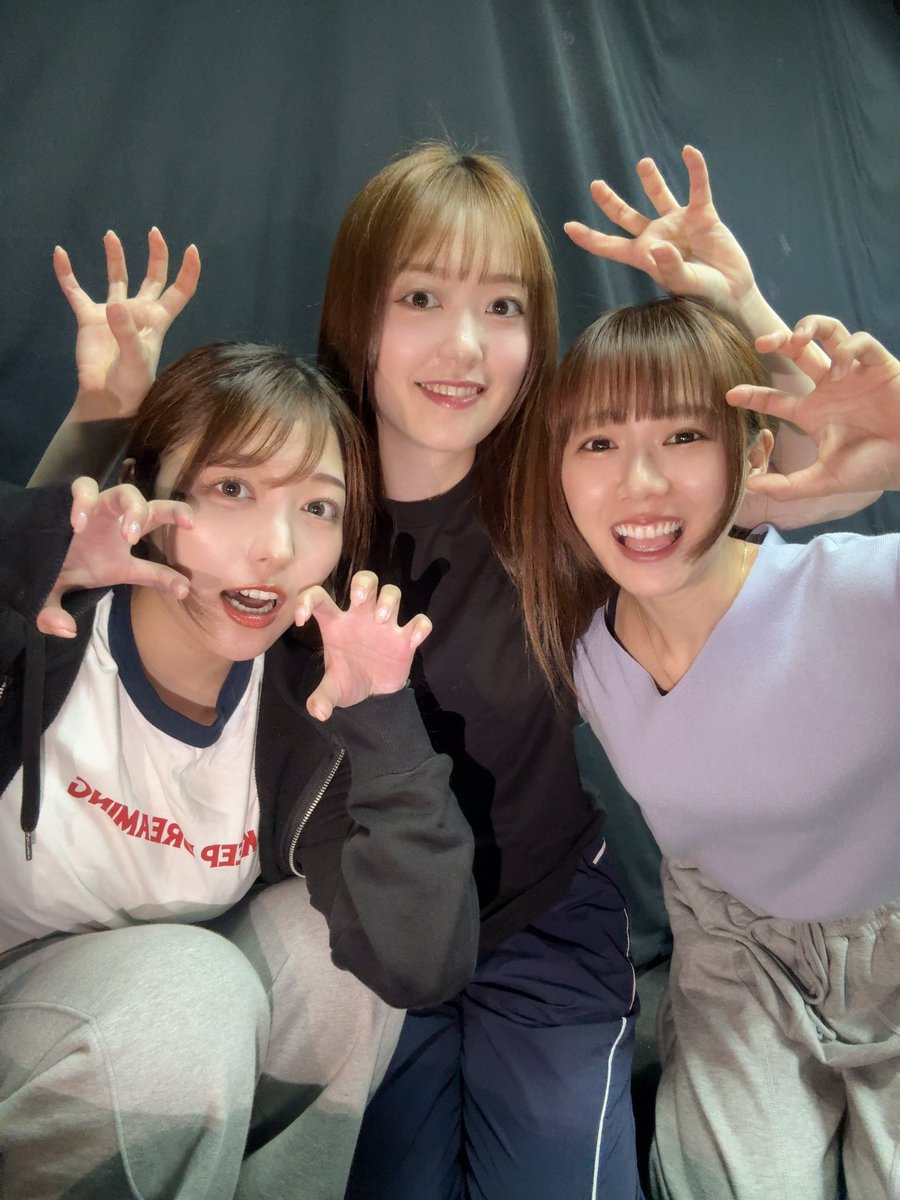 nonono_onaka's tweet photo. 狼火女子さんにん🐺❤️‍🔥
毎日稽古してます！
#権乱業火4 https://t.co/wGuTx2x0Bx