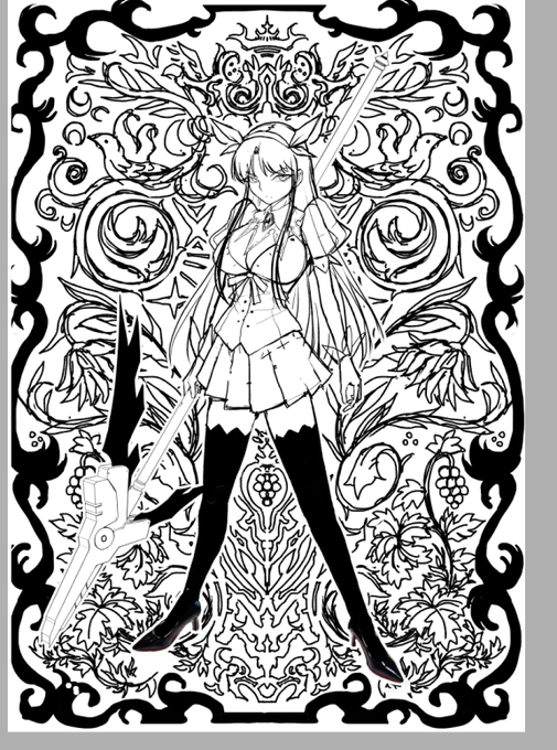 自分で下書き書いて
自分で「これ俺がペン入れするの・・・?正気か?」ってなってる 