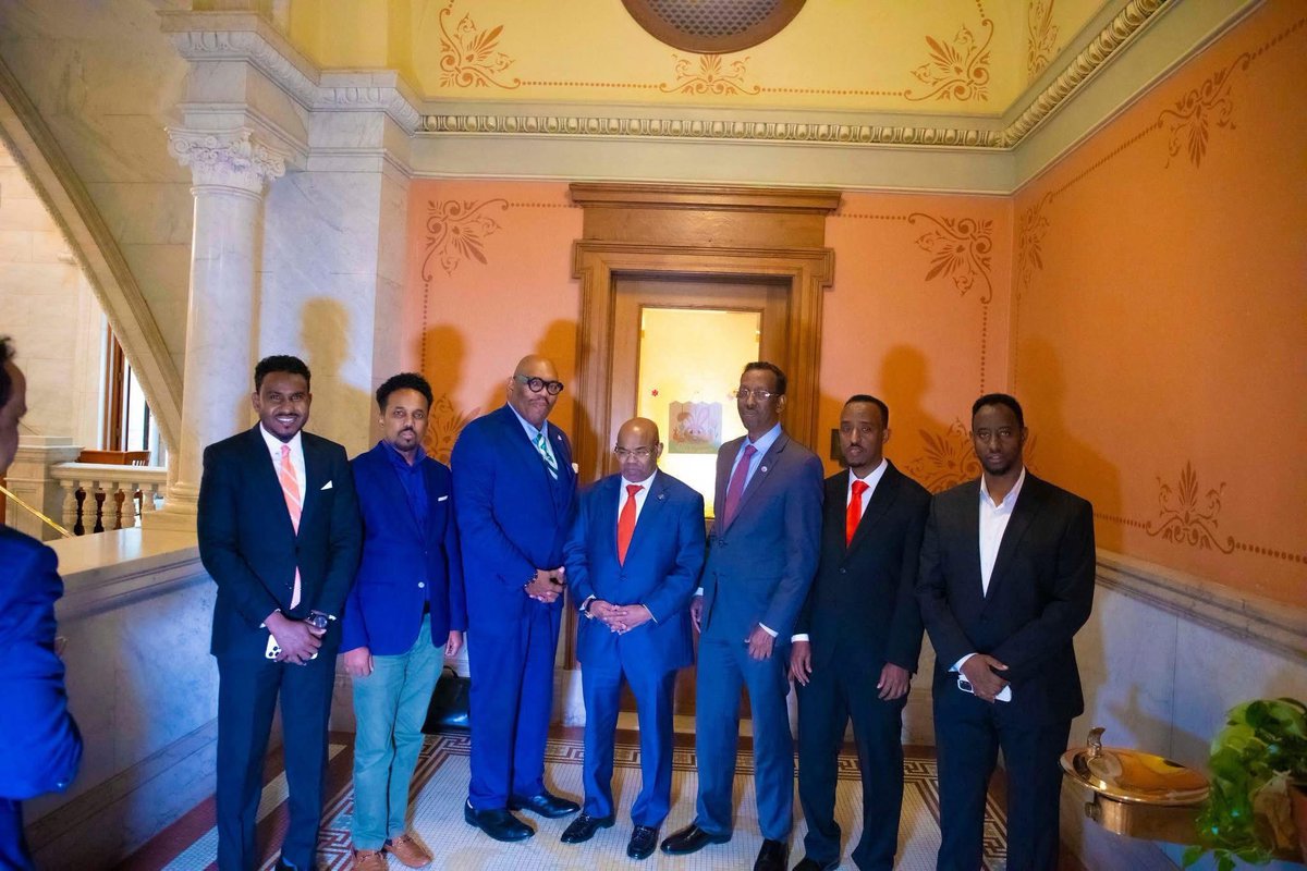 I find myself quite perplexed about whether Mohamed Said Doulaeh Djjaboutian serves as the ambassador to the United Nations or if he is the Somali ambassador to the UN. I noticed that he engaged with the Somali diaspora in Ohio, yet he did not arrange a meeting with the Afar