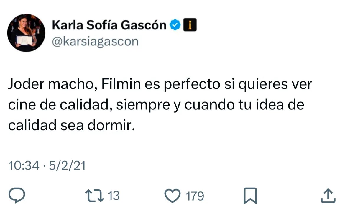 “Emilia Pérez” ya en Filmin.
