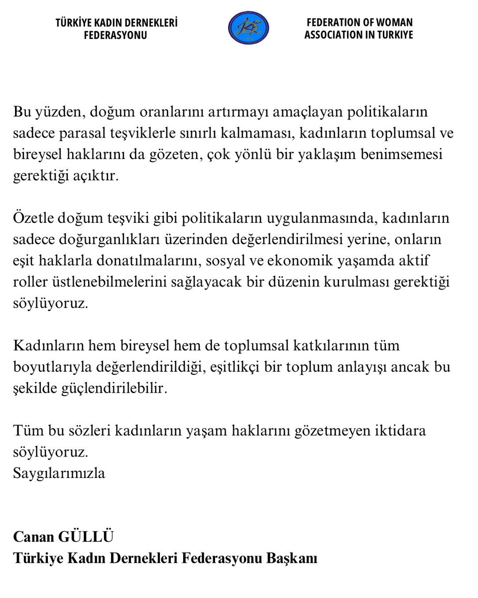 Kadınlar yalnızca doğurmaktan ibaret değildir. Eğitimde, işte, sanatta, bilimde varız ve hep var olacağız!