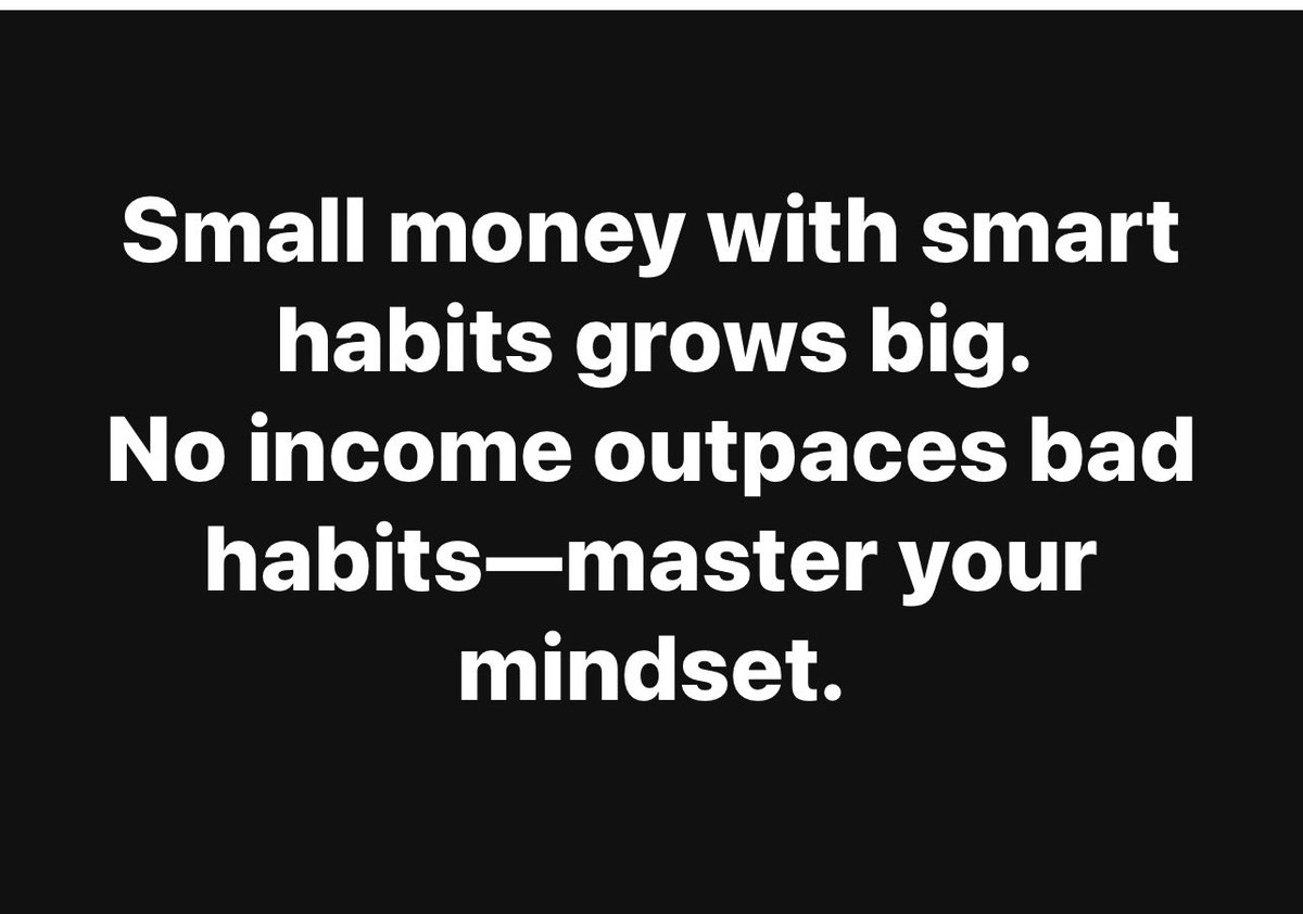 Shadaya_Knight's tweet photo. Financial discipline is a must https://t.co/H3tcF3CxqQ