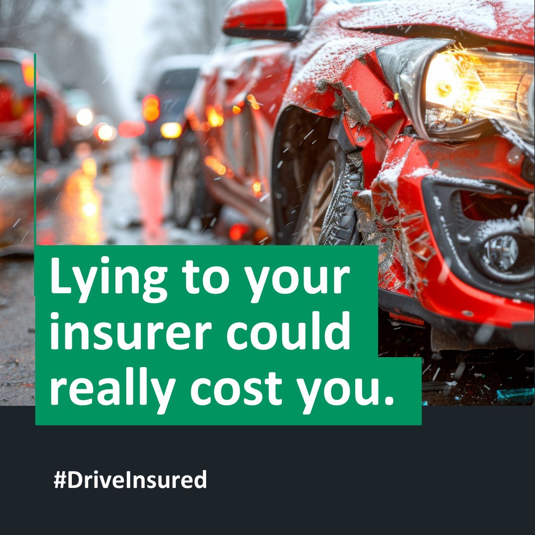 Many people don’t know that, while you can be a named driver on someone else’s policy, if the car is mainly being used by you, the policy needs to have you as the main driver.

What might seem like a small detail is actually fraud known as fronting - Don’t risk it! #DriveInsured