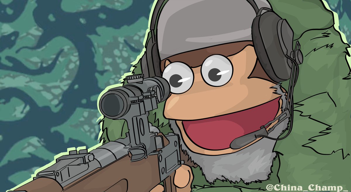 China_Champ_'s tweet photo. Ape Escape x Metal Gear Solid: The End https://t.co/DFLpRmXhP6