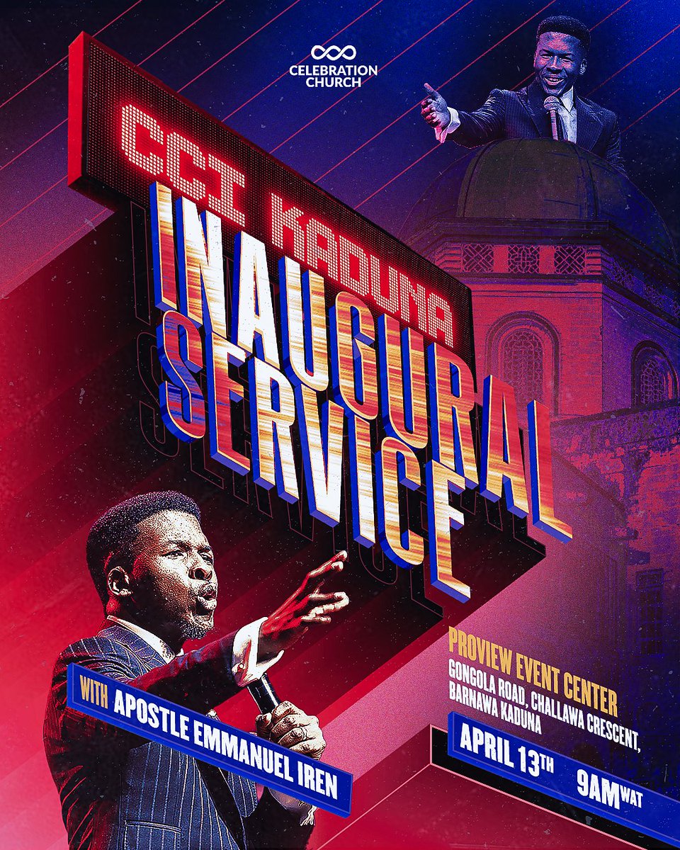 The prophecy of ‘A Billion Souls in Ten Thousand Cities’ is unfolding before our eyes. It can only be God!

We’ve prayed, we’ve waited, and now the time has come! CCI isn’t just coming near you, it’s coming to your city!

If you’re in Kaduna or its surroundings, get ready for