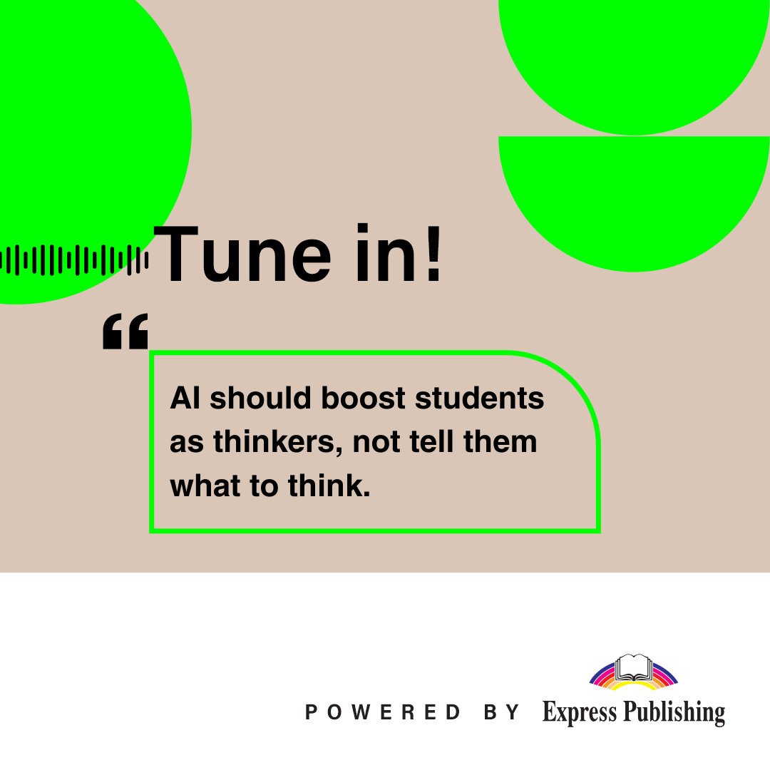 Is AI a powerful teaching tool or a threat to critical thinking? 💭

🎧 youtu.be/H01BnBbcMWA
#AIinEducation #TeachersCoffee #CriticalThinking #AI #Education #Podcast