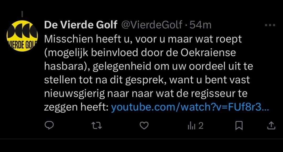 Hidde Bouwmeester/ Website: hiddebouwmeester.nl (@h_bouwmeester) on Twitter photo Zoals vaker gezegd. Als je maar lang genoeg met bepaalde mensen en instanties die echt fel tegen het beleid van Zelensky zijn, in discussie gaat, dan zul je vanzelf merken dat de Joodse achtergrond van Zelensky een rol gaat spelen in hun kritiek. Deze reactie van de <a href="/VierdeGolf/">De Vierde Golf</a> Zoals vaker gezegd. Als je maar lang genoeg met bepaalde mensen en instanties die echt fel tegen het beleid van Zelensky zijn, in discussie gaat, dan zul je vanzelf merken dat de Joodse achtergrond van Zelensky een rol gaat spelen in hun kritiek. Deze reactie van de <a href="/VierdeGolf/">De Vierde Golf</a>