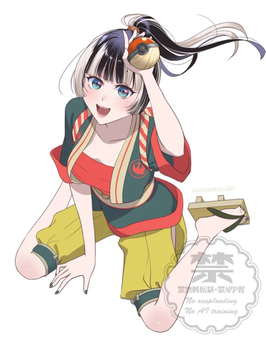 #らでん似絵 かぶいた衣装よき