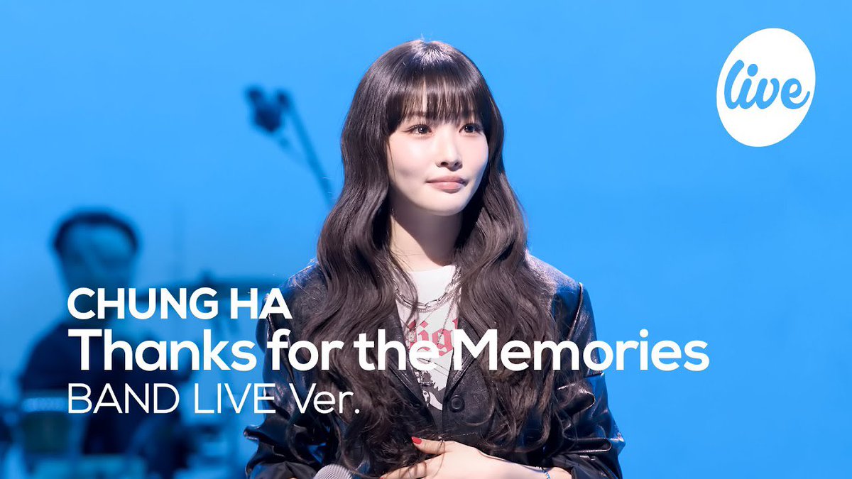 CH_CHUN9HA's tweet photo. #itsLive #잇츠라이브

청하(CHUNG HA) “Thanks for the Memories” Band LIVE 웜의 여신 청하가 부르는 쿨한 밴드라이브✨

🎬 https://t.co/WoaMvju4vF

#CHUNGHA #청하 https://t.co/R7ML91EUjY