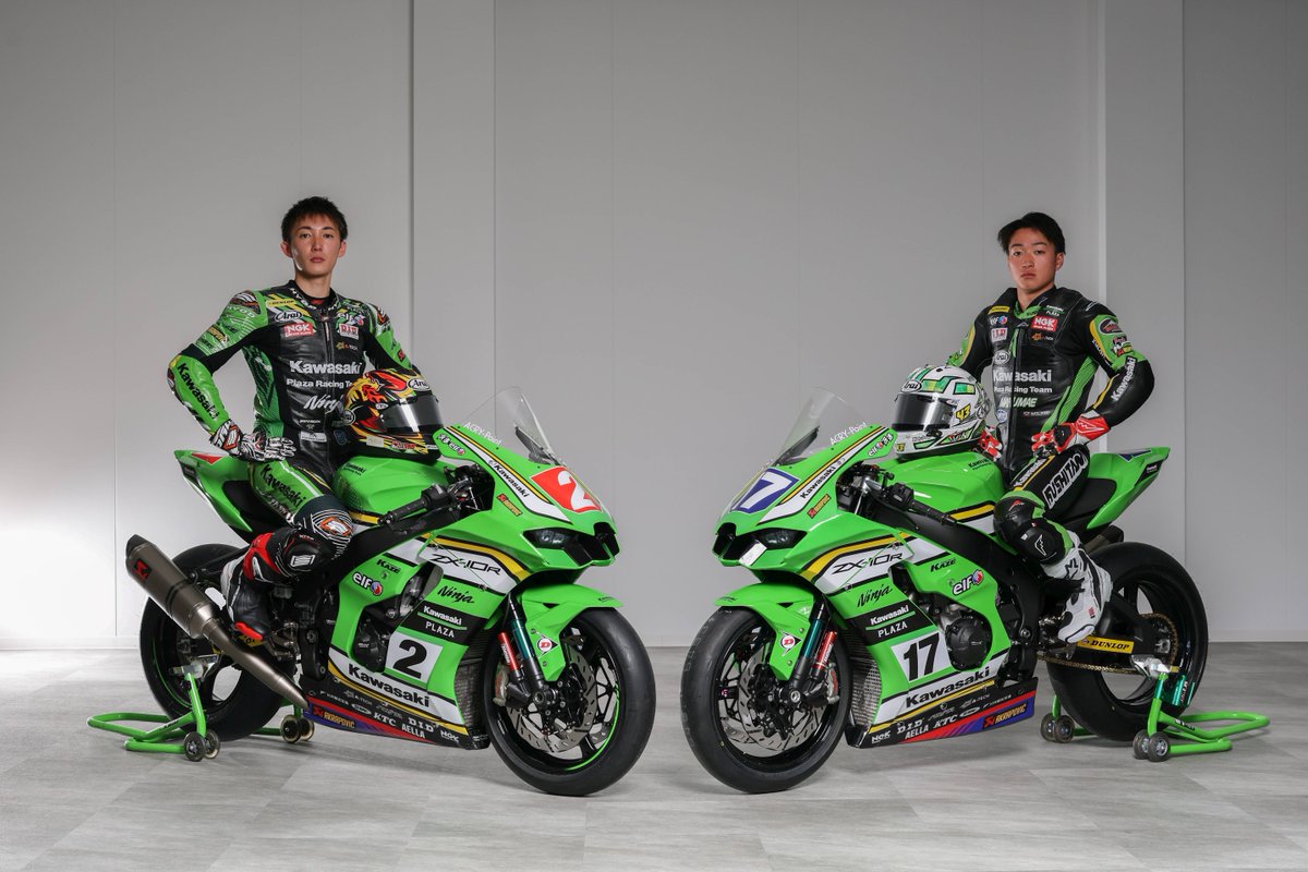 2025 Kawasaki Plaza Racing Team 参戦マシンとチーム体制決定