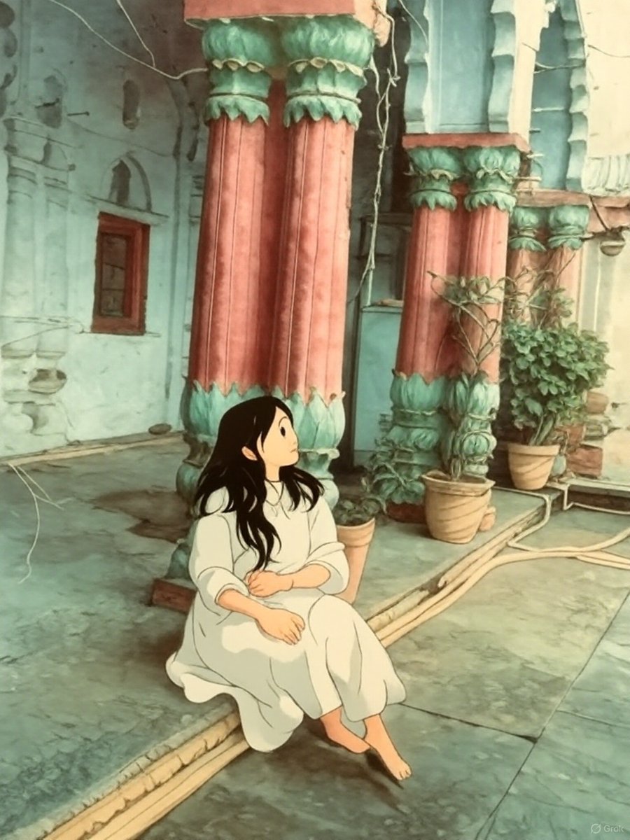 yourhrdost's tweet photo. According to ghibli art, I apparently don't have facial features... which is hilarious .  Btw i used Twitter for this .
#Ghibli #Twitter #GROK #ghiblistyle #Trending #แผ่นดินไหว #earthquake #ElonMusk #TVK_முதல்பொதுக்குழு https://t.co/cofO9KDVXP