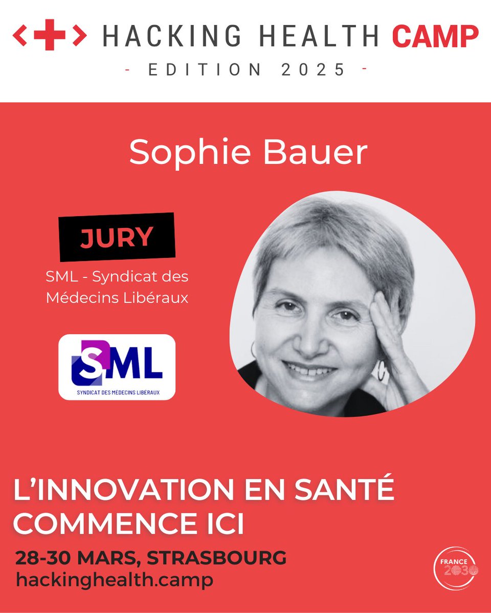 SML (@le_sml) on Twitter photo 🙌 Du 28 au 30 mars, <a href="/drsophiebauer/">docteur sophie bauer</a> #JURY à Hacking Health Camp 2025 👀, le plus grand hackathon santé au monde
#HHCAMP #Innovation #hackathon #HealthTech #MedTech #Sante
👉 Découvrez le programme sur hackinghealth.camp 🙌 Du 28 au 30 mars, <a href="/drsophiebauer/">docteur sophie bauer</a> #JURY à Hacking Health Camp 2025 👀, le plus grand hackathon santé au monde
#HHCAMP #Innovation #hackathon #HealthTech #MedTech #Sante
👉 Découvrez le programme sur hackinghealth.camp