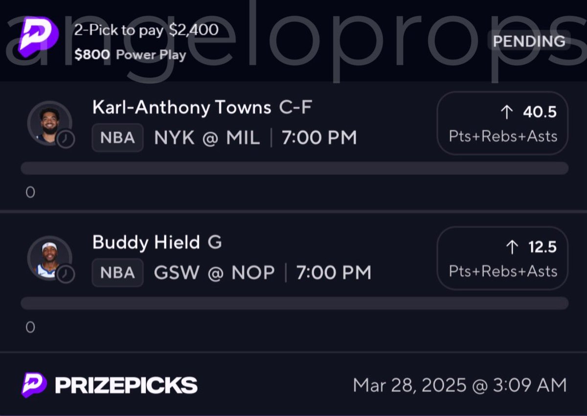 AngeloProps's tweet photo. 🌙🦉 NBA Night Owl if this parlay cashes I will cash-app one person that likes this tweet $250. Must like to enter good luck 🤝 https://t.co/9QT5zyqX1z